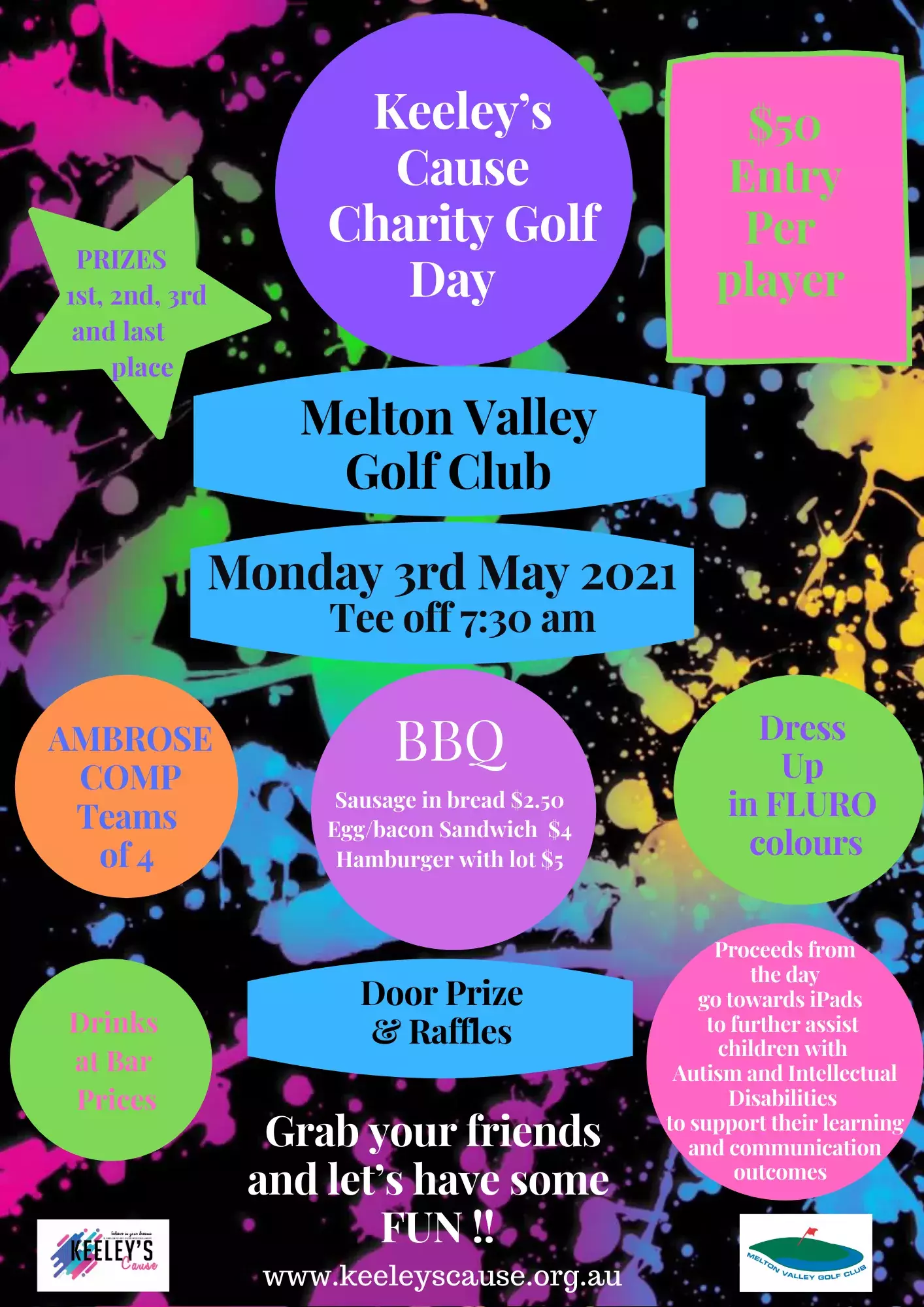 Keeley's Cause Charity Golf Day