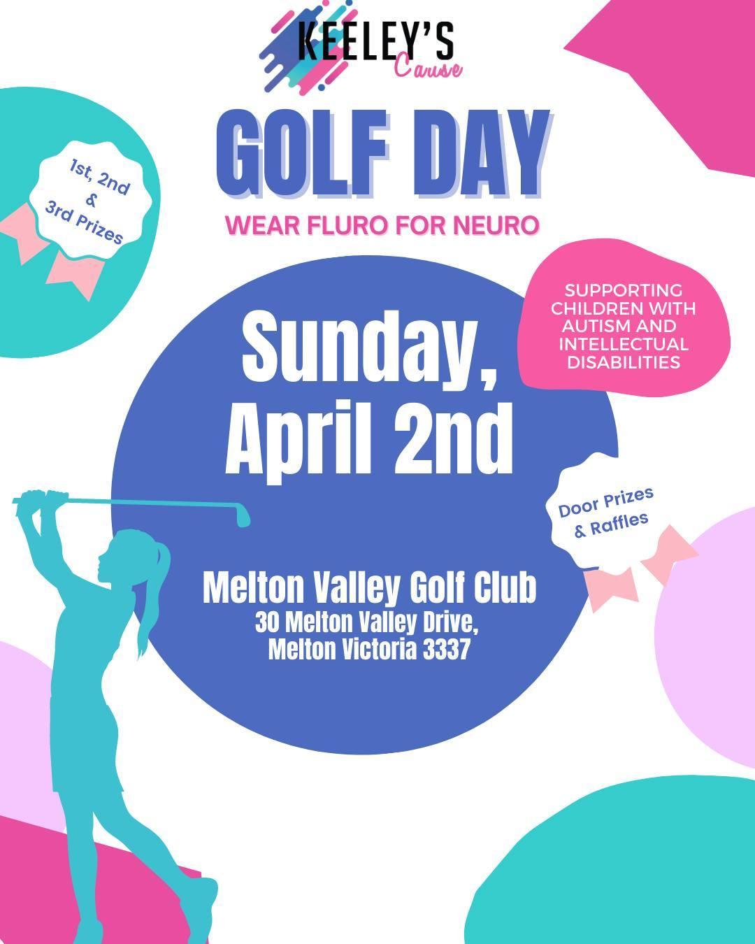Keeley's Cause Charity Golf Day - Autism Awareness Day